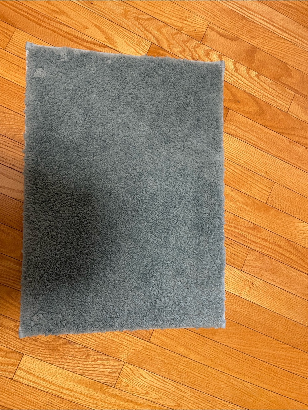 Plush Blue Bath Mat or Accent Mat